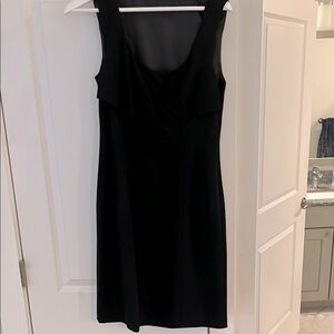 Elie Tahari Black Sheath Mini Dress for Cocktail